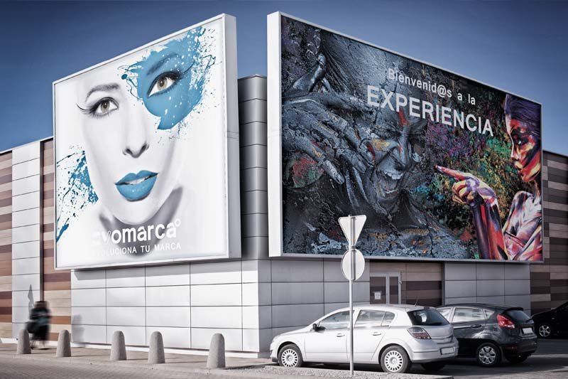 Ejemplo de diseño e impresión de gran formato